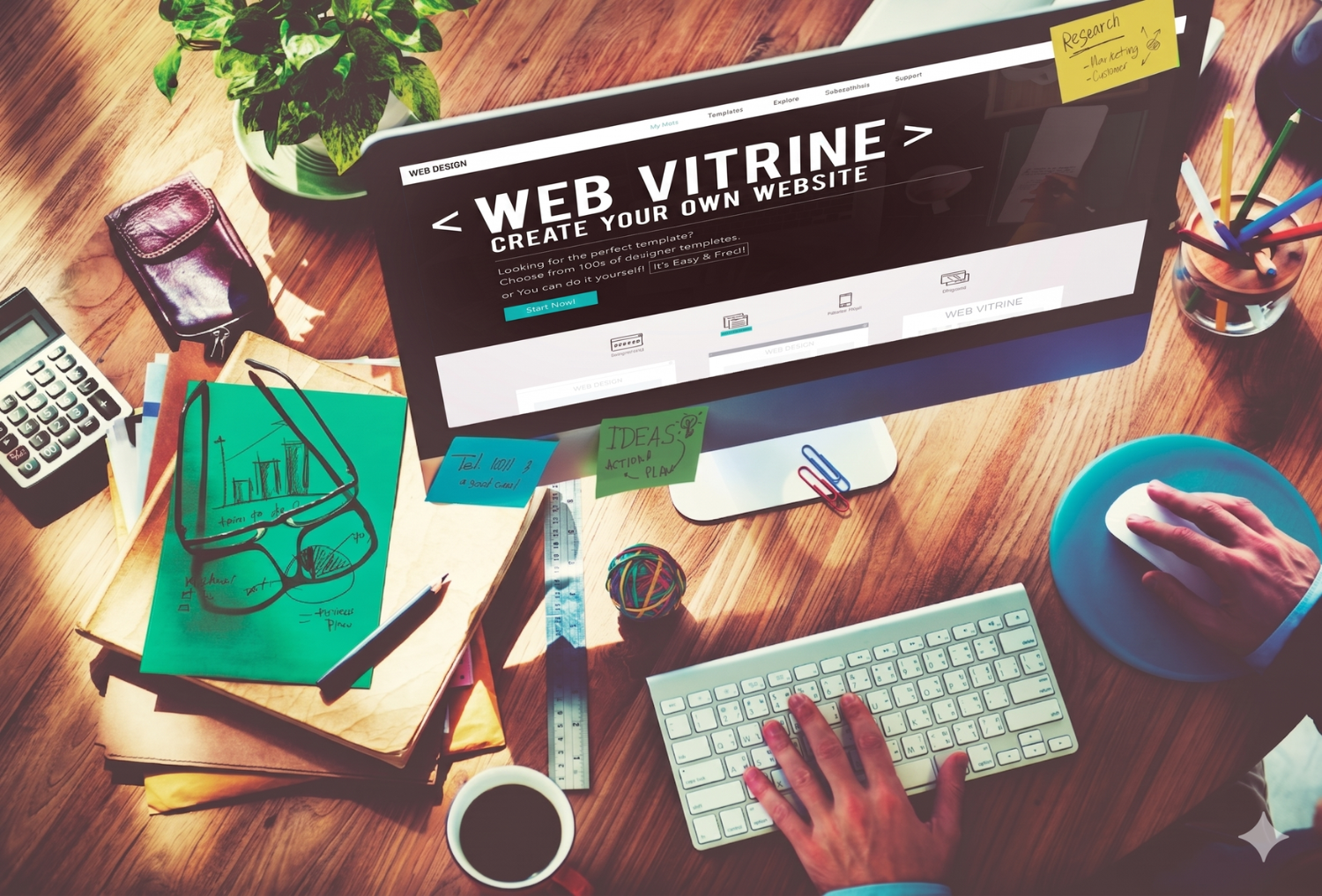 Illustration Web Vitrine
